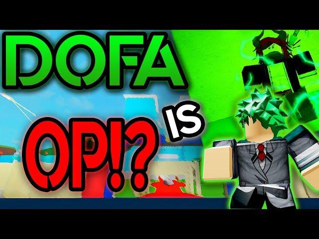 HOW TO GET DOFA!? BOKU NO ROBLOX REMASTERED| ROBLOX | DOFA QUIRK SHOWCASE