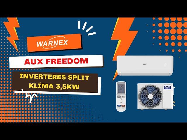 AUX Freedom Inverteres Split Klíma 3,5kW - ASW-H12C5C4/FAR3DI-B8