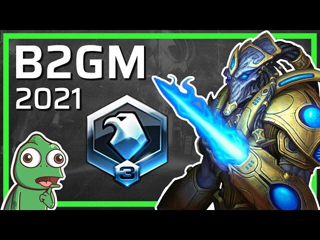 Protoss B2GM 2021 - Platinum 3 to Platinum 2