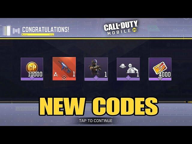 *NEW* CODM NEW TODAY REDEEM CODES OCTOBER 2024 | NEW COD MOBILE CP REDEEM CODES OCTOBER 2024