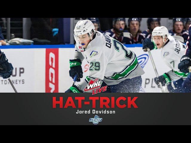 WHL Hat-Tricks - Jared Davidson