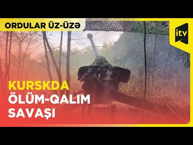 Rusiya ordusu Kurskda Ukrayna ordusu ilə üz-üzə | DƏHŞƏTLİ GÖRÜNTÜLƏR