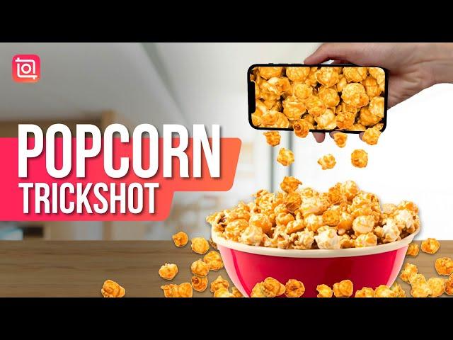 Tutorial on Mind-blowing Popcorn Trickshot | InShot Video Editing Tutorial