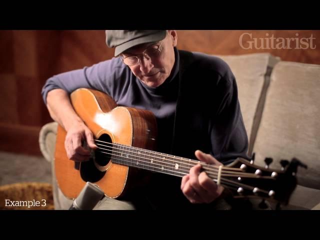 James Taylor on playing and technique: exclusive video for Guitarist magazine