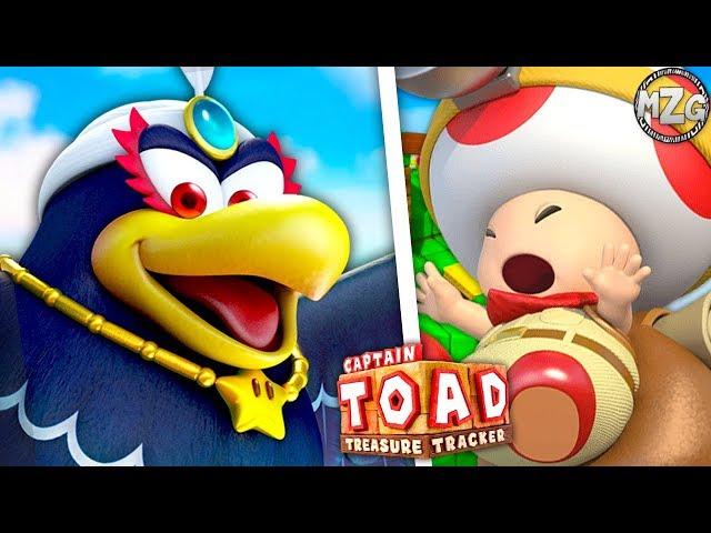 All Bosses in Captain Toad Treasure Tracker! - Captain Toad Gameplay - Zebratastic Moments