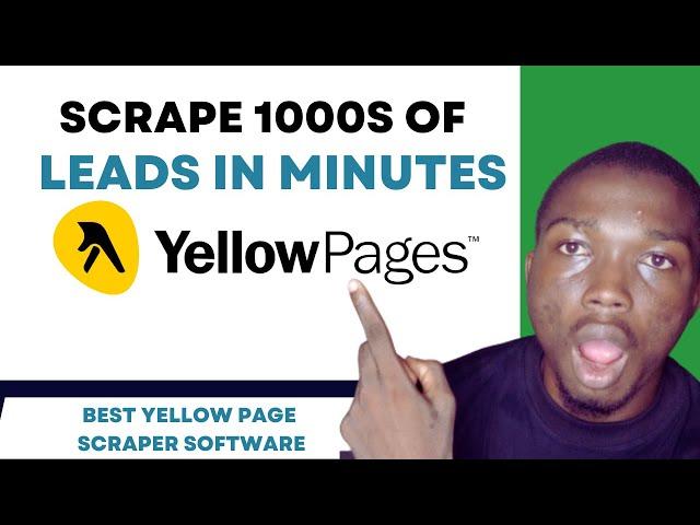 Best yellow pages scraper chrome extension Software: Extract Unlimited Leads from yellow pages