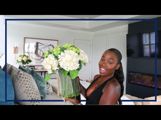 LUXURY BEDROOM TOUR| CONTEMPORARY GLAM + FULL BED MAKING TIPS
