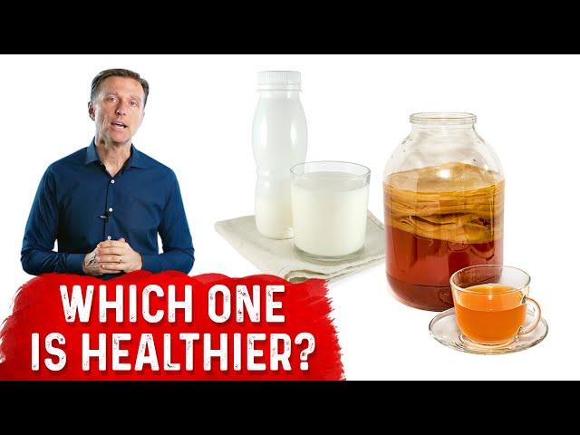 Kefir vs. Kombucha Tea: Which One is Healthier?