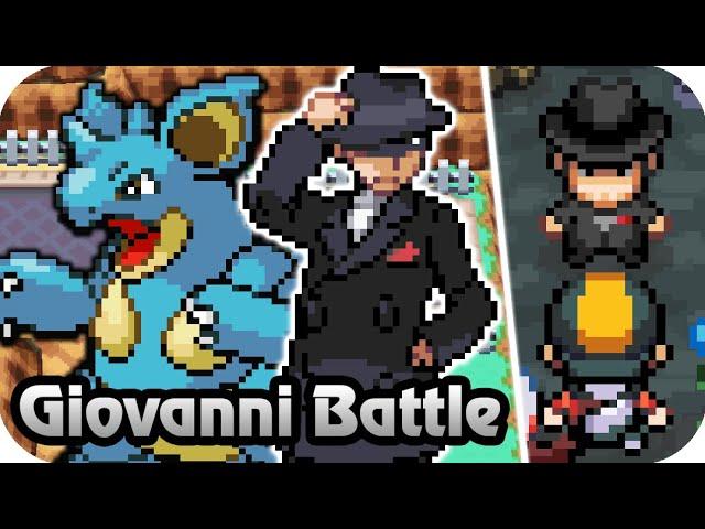 Pokemon Heart Gold & Soul Silver - Rocket Boss Giovanni Battles (HQ)