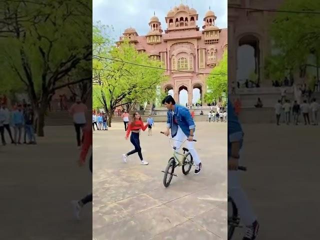 trending bmx rider stunt video  | cycle stunt