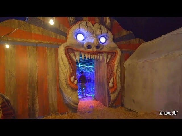 CIRCUS Haunted House Walk Through - Queen Mary's Dark Harbor Halloween 2019