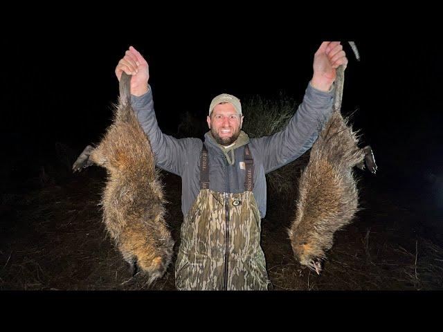 Swamp Rats Come Out at Night | Nutria Catch and Cook