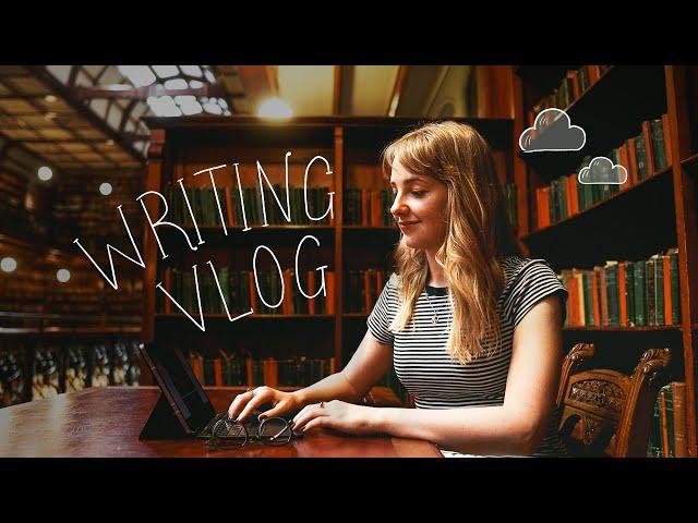 a day in my life vlog ️ writing a fantasy novel ~