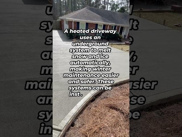 Heated Driveways: Share Your Experience! ️