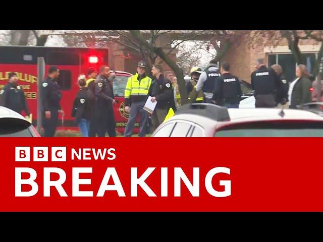 Wisconsin shooting: Three dead and multiple injured in US school shooting, police say | BBC News