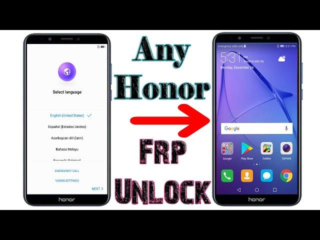 Any Huawei Honor 2019 Bypass Google Account Lock New Method