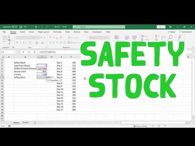 How To Figure Out Safety Stock