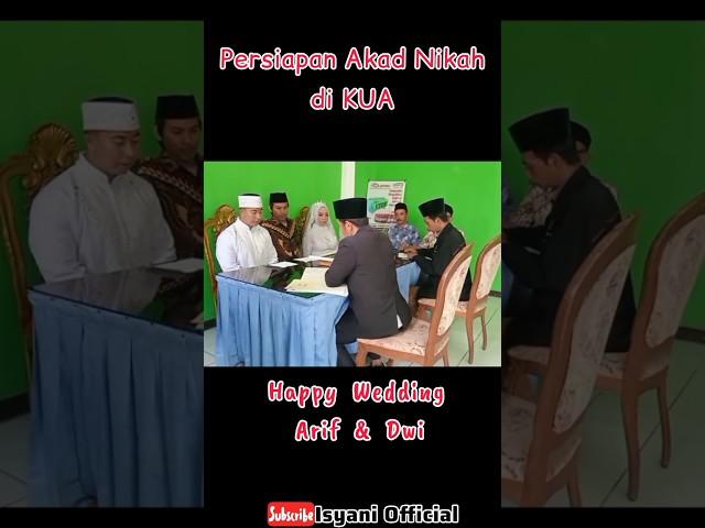 Persiapan Akad Nikah di KUA