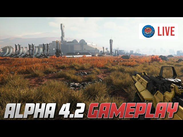 Star Citizen 4.2 PTU Wave 1 | Rain, New Weapons, New Locations, First Impressions