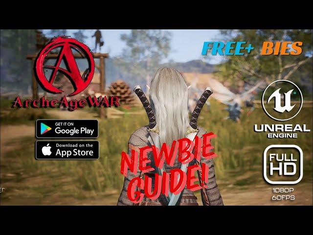 ArcheAge War Newbie Guide for New Player's