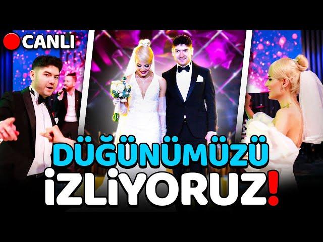 DÜĞÜNÜMÜZÜ İZLİYORUZ! (Canlı Yayın)