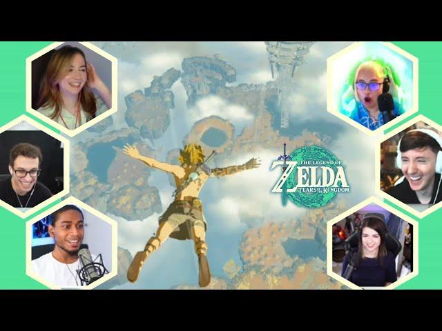 Gamers React to : The Jump [The Legend of Zelda : Tears of the Kingdom]