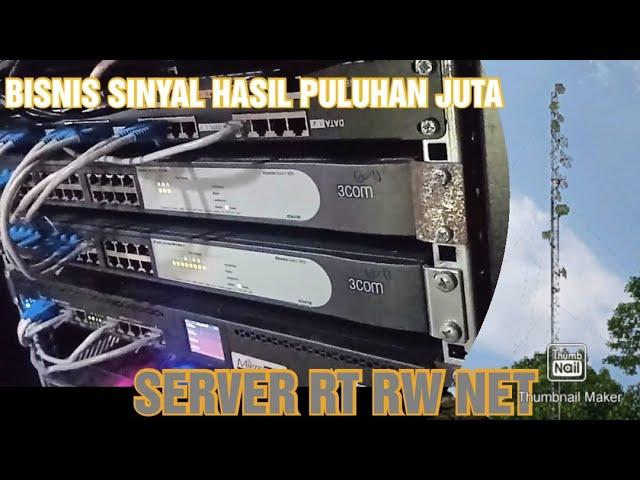 SERVER RT RW NET 200 client - hasil jutaan bisa buat jajan