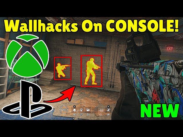 *NEW* Console Now Have WALLHACKS Cheat! (PS4, PS5, Xbox One & Xbox X) - Rainbow Six Siege