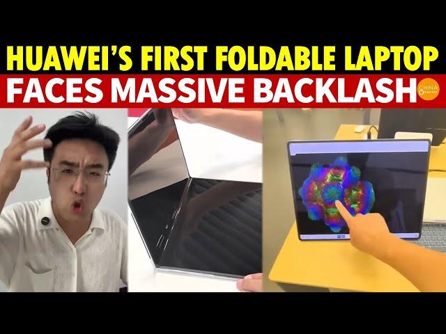 WORST EVER! Huawei’s First Foldable Laptop Faces Massive Backlash