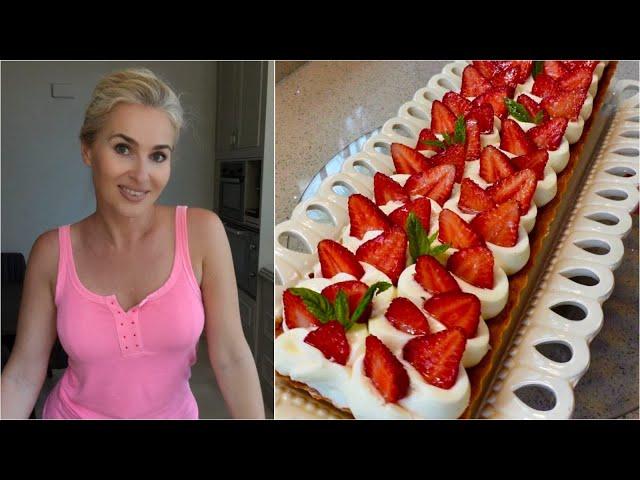 Миндальный Тарт с КЛУБНИКОЙ - Идеальный летний десерт!
