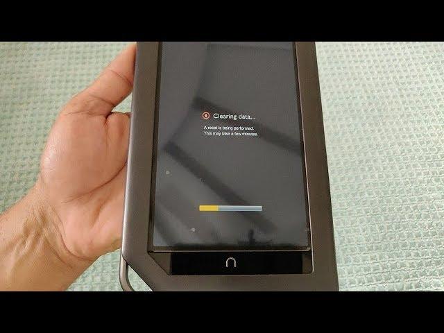 NOOK Color Hard Reset (if You Forgot Password)