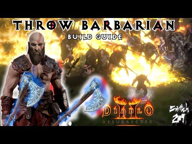 Endgame MF Throw Barb Build Guide: An Underrated MFer Who Thrives Everywhere! - Diablo 2 Resurrected