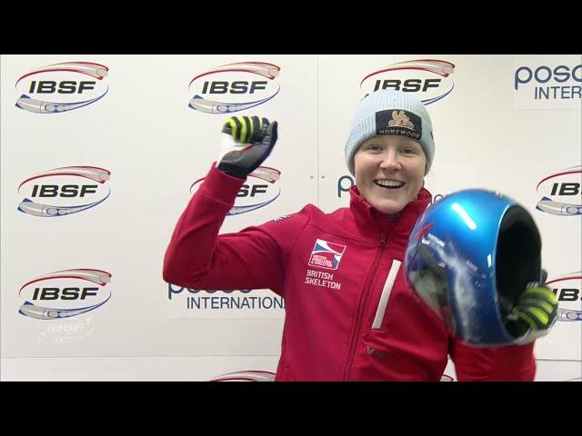 Winner Interview Worldcup 1 Women's Skeleton 2024/2025