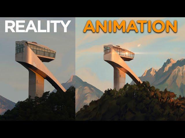 Reality to Animation - Turning a real place into Anime