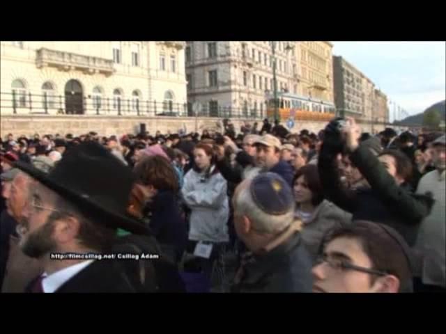 The Kaliver Rebbe Sings 'Sol O Kokosh Mar' On The Banks Of The Danube River In Hungary