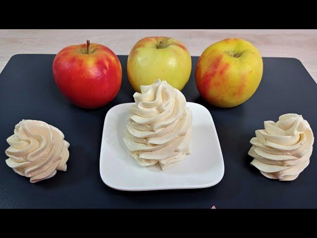 STABLE cream from APPLES! no EGGS or CREAM! 2 OPTIONS: dairy and vegan! BUDGETARY