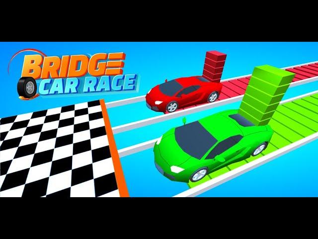 (New) Bridge Car Race - Mobile Hyper Casual Stacking Car Race Game - Rectangle Win