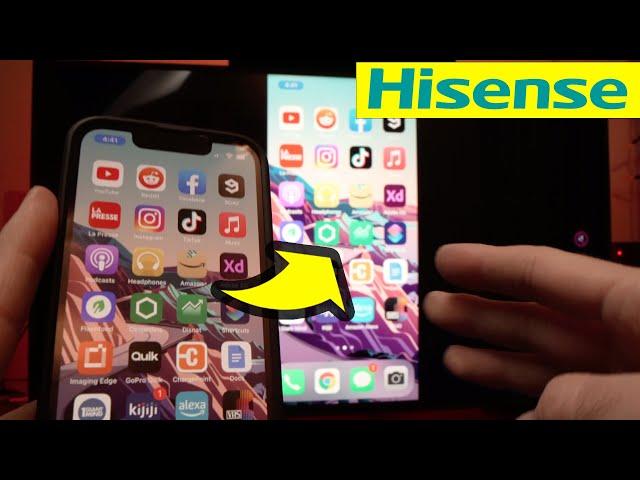 Hisense Roku TV : How To Mirror iPhone and iPad With AirPlay