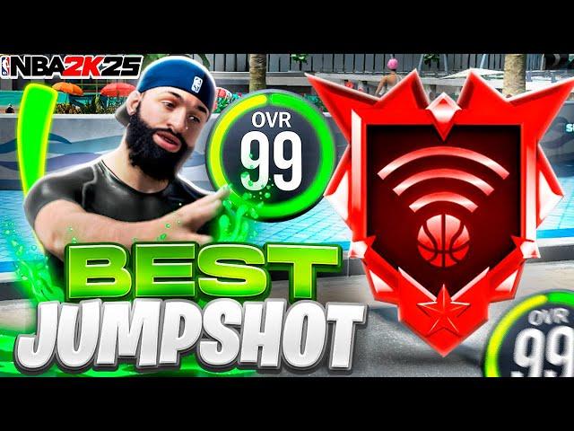 VETERAN 1 GRIND DOUBLE I NBA 2K25 BEST PF STRETCH DEMIGOD BUILD BEST JUMPSHOT