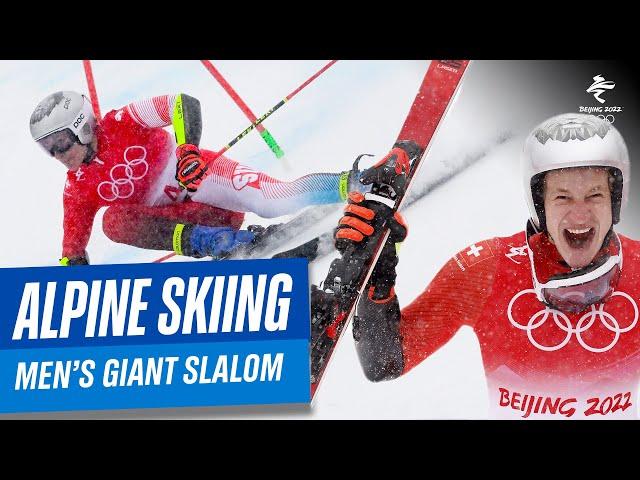 Alpine Skiing - Men's Giant Slalom - Run 1&2 | Full Replay | #Beijing2022