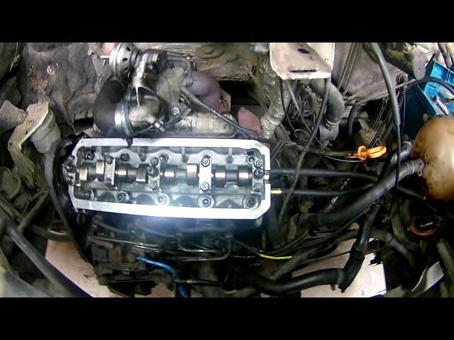 vw t4 1.9td установил гбц выставил метки грм