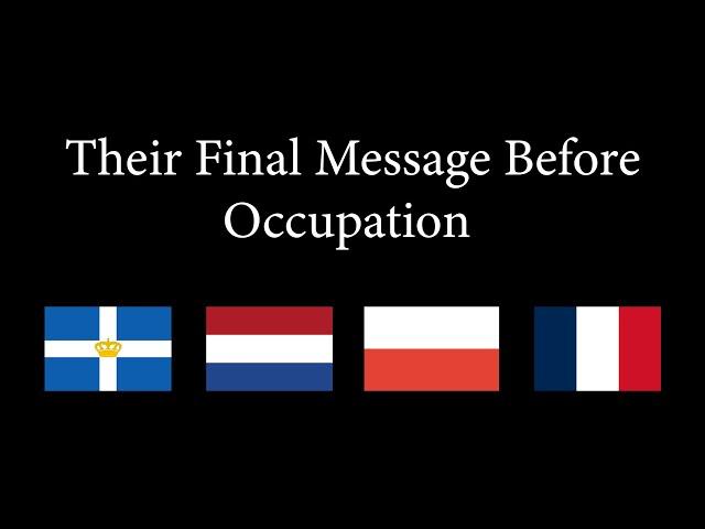 Nations Final Broadcast Before Occupation