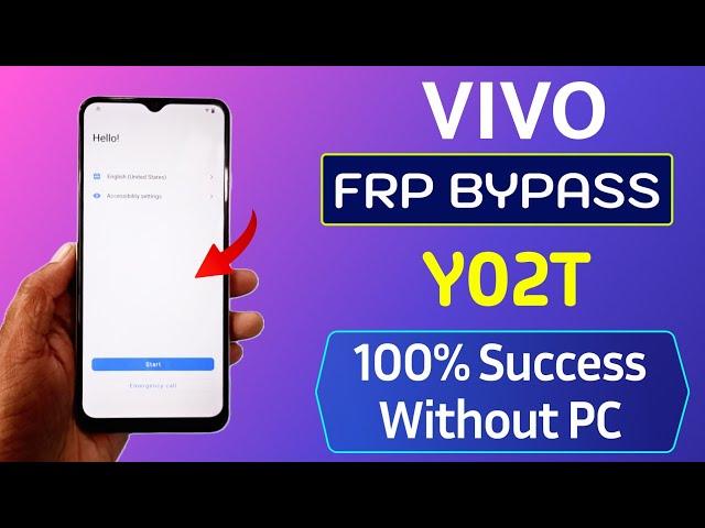 Vivo Y02t Frp Bypass 100% Success [V2254] Android 14 Without Pc