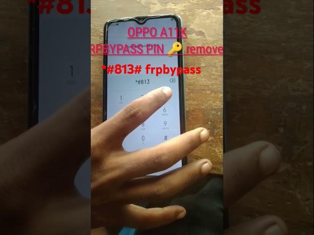 OPPO A11k PIN password pattern remove frp bypass 2024 1click #frp ##oppo #frpbypass #smartphone