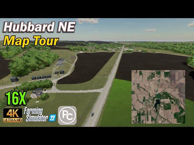 Hubbard NE | Map Tour | Farming Simulator 22