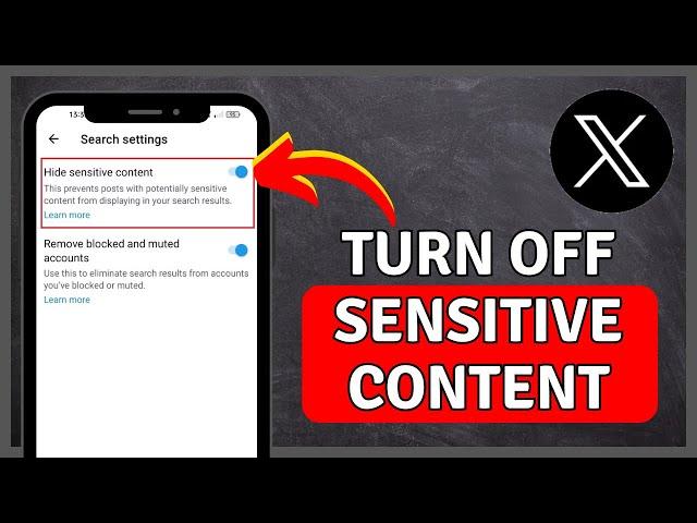 How to Turn Off X (Twitter) Sensitive Content Settings | X (Twitter) Tutorial