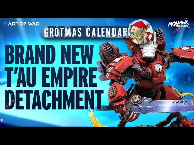 Tau Empire Auxiliary Cadre Detachment Review - Grotmas 2024