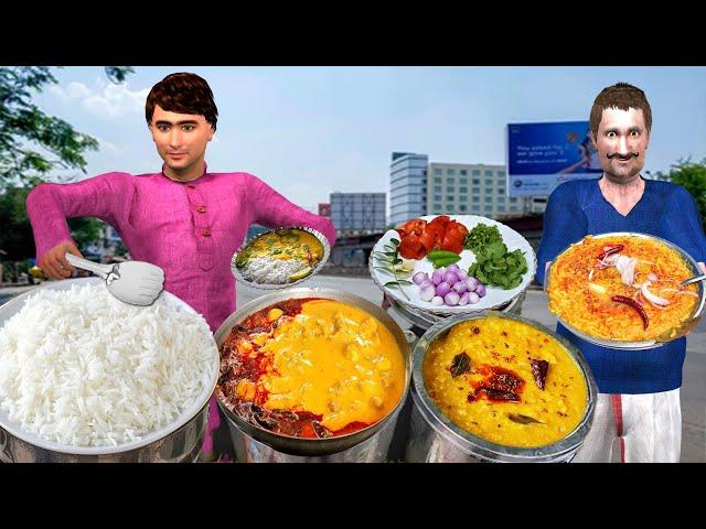 Tadka Kadhi Chawal Famous Kadhi Chawal Street Food Hindi Kahani Hindi Moral Stories New Comedy Video