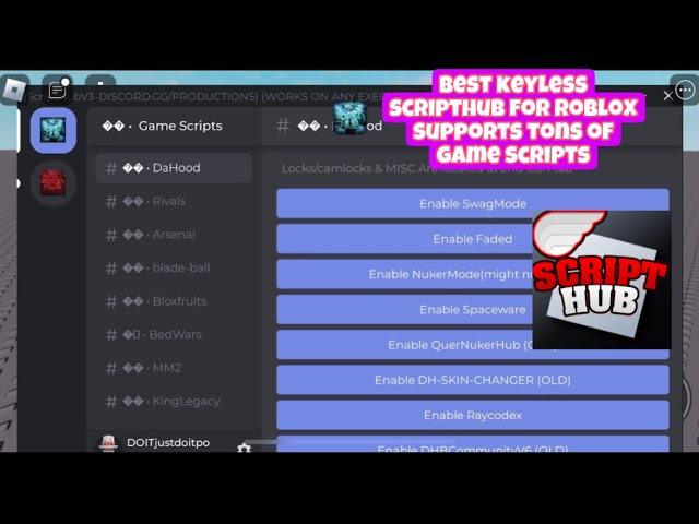 (NEW) Best Keyless ScriptHub Named “ScriptHubV3” Supports Every Game (Codex IOS)  2024 pastebin