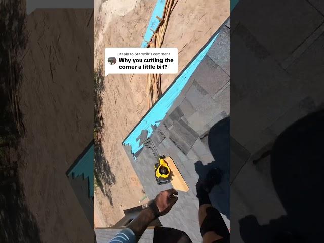 Dog ear #roofing #florida #job #construction #work #solo #tools #pov #diy #roofer #building